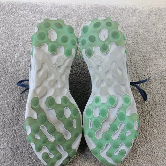 Nike React Element 87 Mens Size 7.5 Running Shoes AQ1090-005 Neptune Green 2018 - Picture 2 of 10